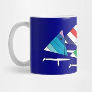 Sunfish Sailboats Racing Mug